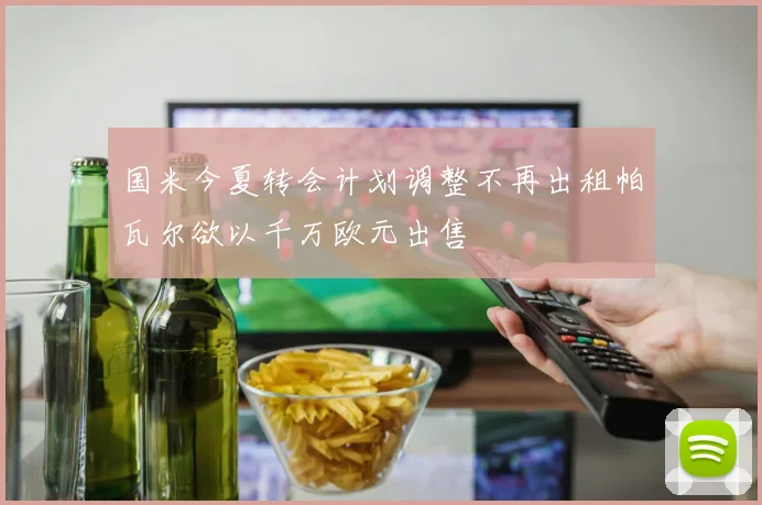 国米今夏转会计划调整不再出租帕瓦尔欲以千万欧元出售